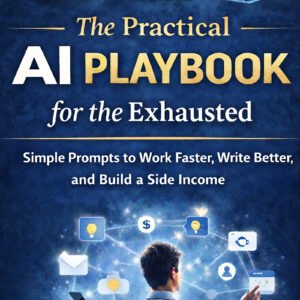 The Practical AI Playbook For The Exhausted: Simple Prompts to Work Faster, Write Better, and Build a Side Income