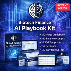Biotech Finance AI Playbook Kit